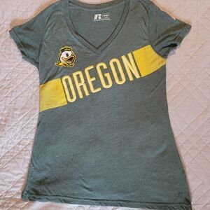 Russell Athletic Gray T-Shirt with Logo